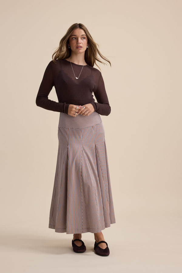 Marley Panel Seam Skirt