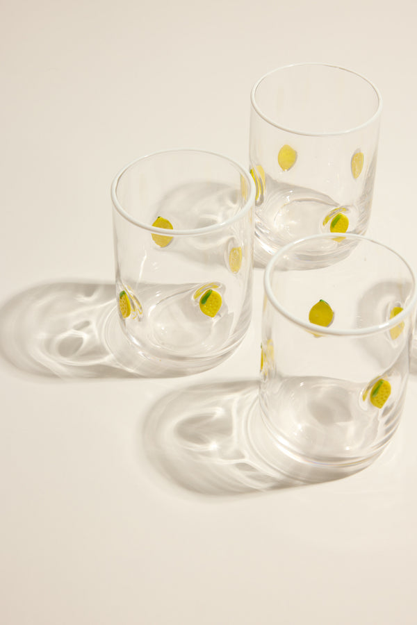Homelab Lemon Icon Glass Set