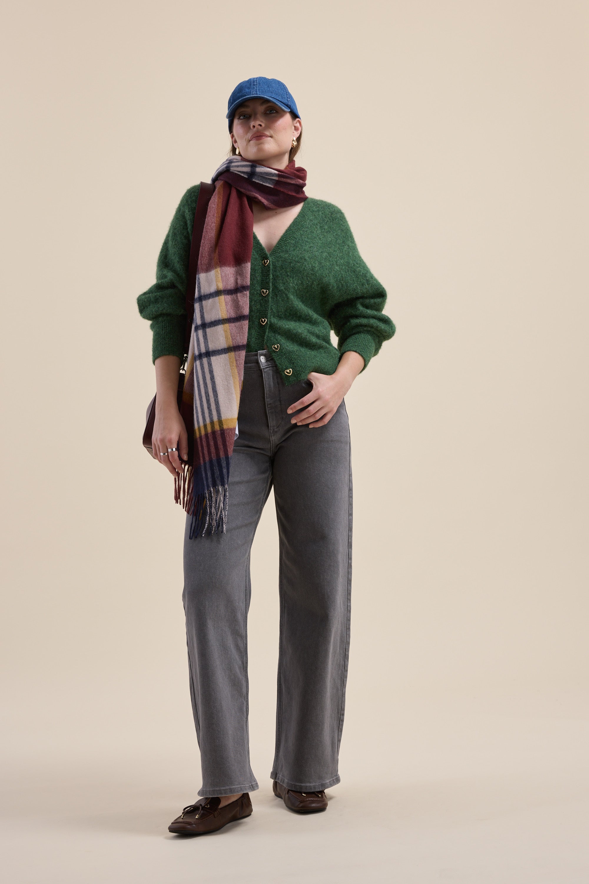 Shop Rose Luxe Whisper Cardi (Grass Green Marle) | Max