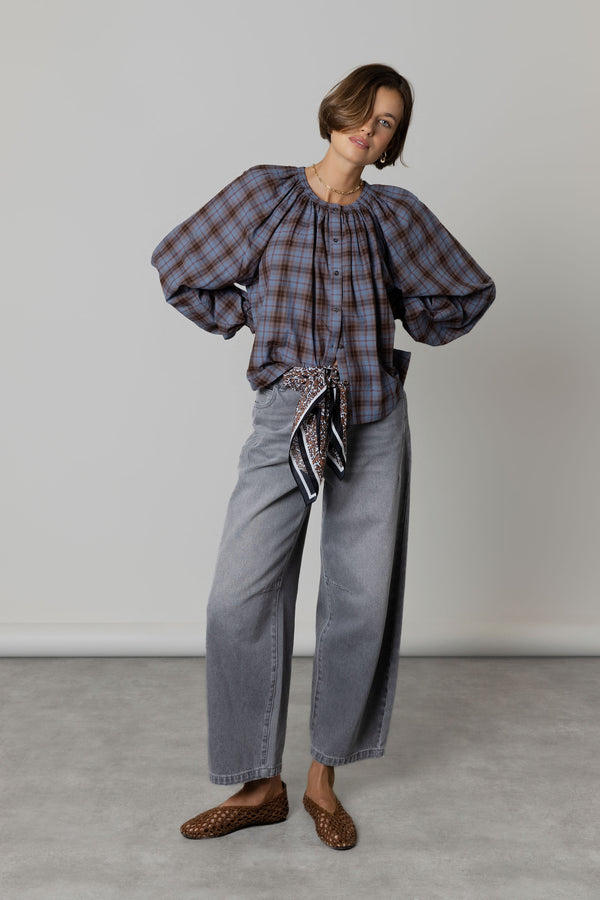Sutton Button Front Blouse