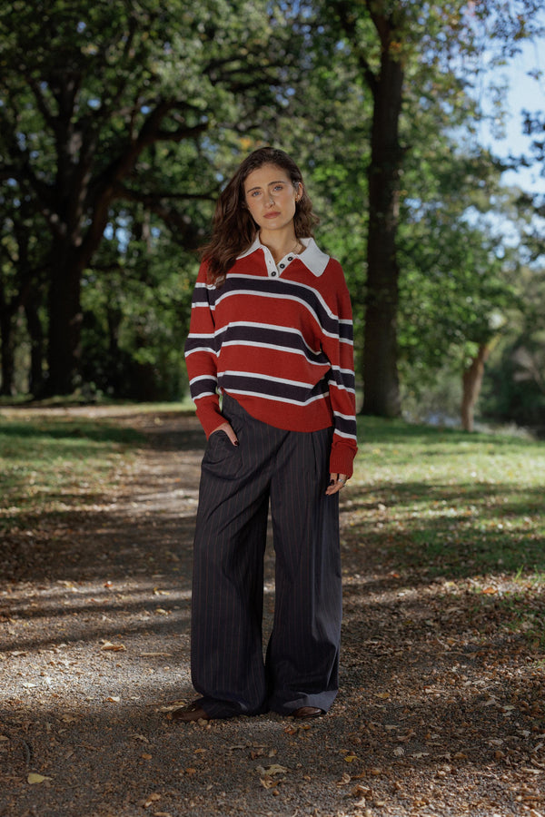 Elementary Wool Blend Polo