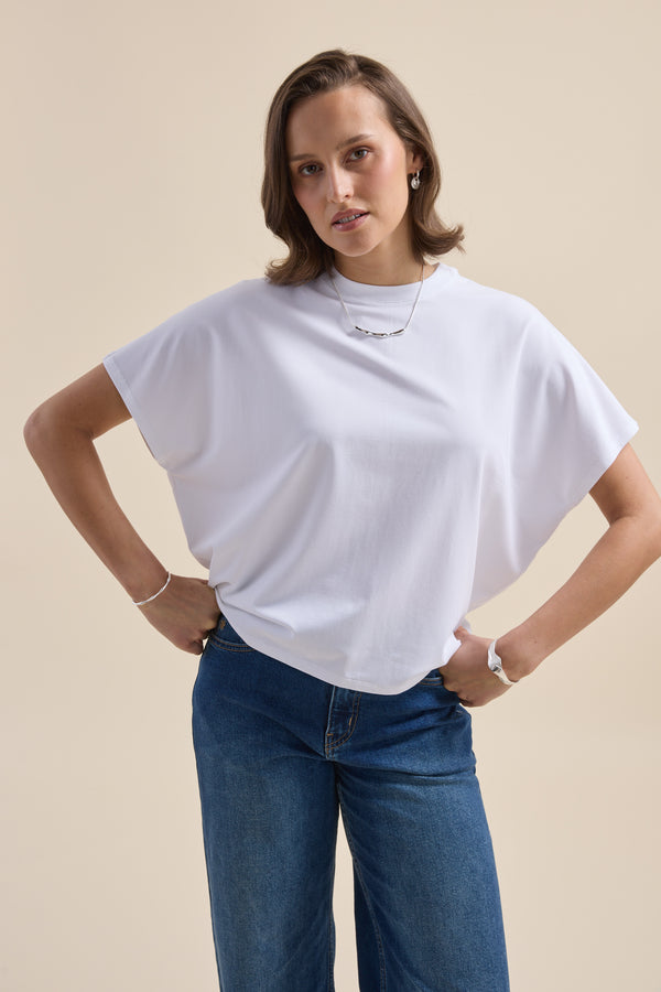 Elementary Slouchy Short Sleeve Tee