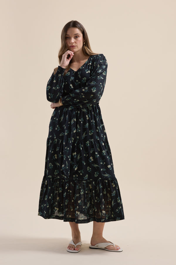Elementary Tiered Dress