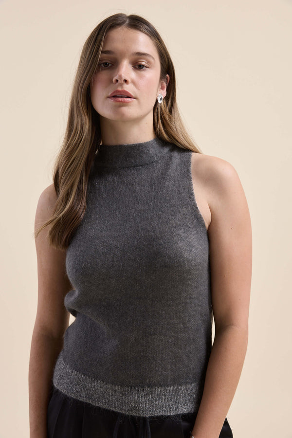 Phoebe Knitted Halter Neck Top