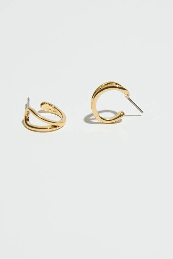 Atelier 19 Fluid Hoop Earrings