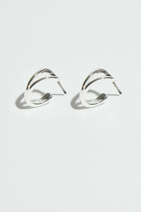 Atelier 19 Fluid Hoop Earrings