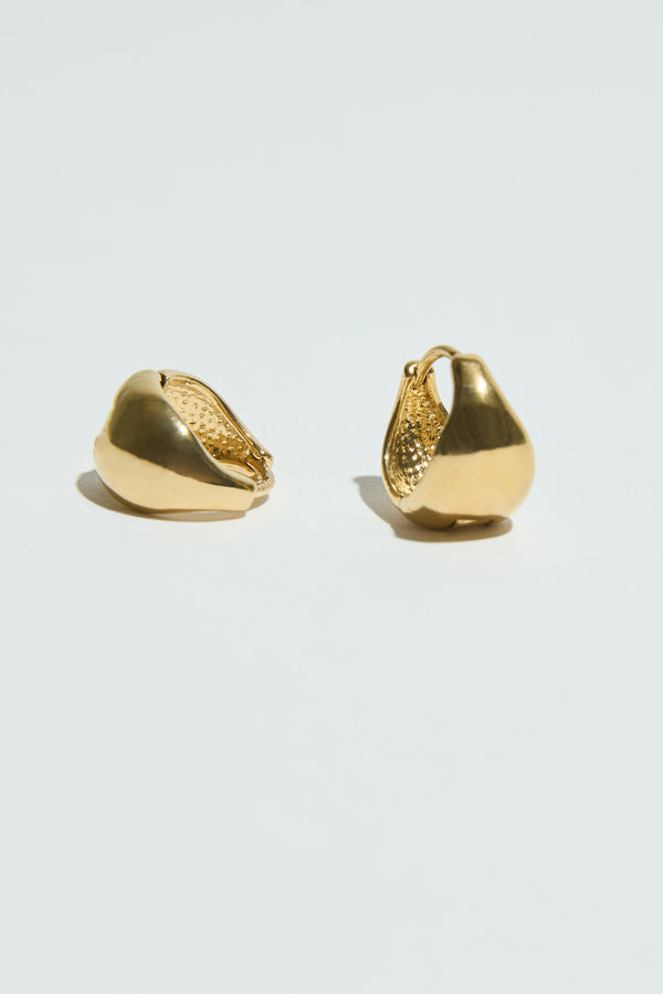 Atelier 19 Dewdrop Huggie Earrings