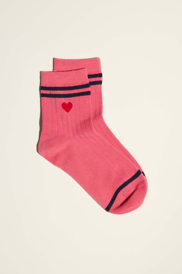 Margot Heart Ankle Socks