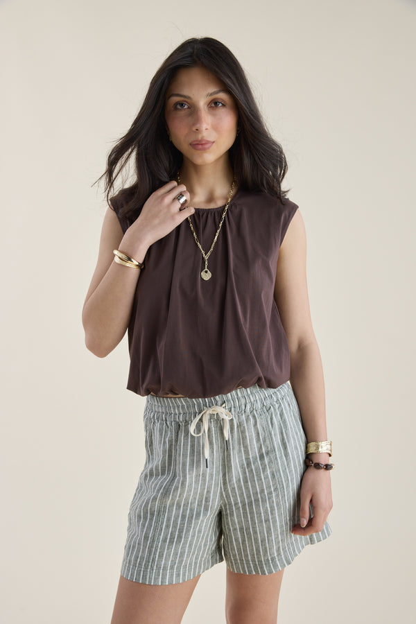 Eva Bubble Hem Tee