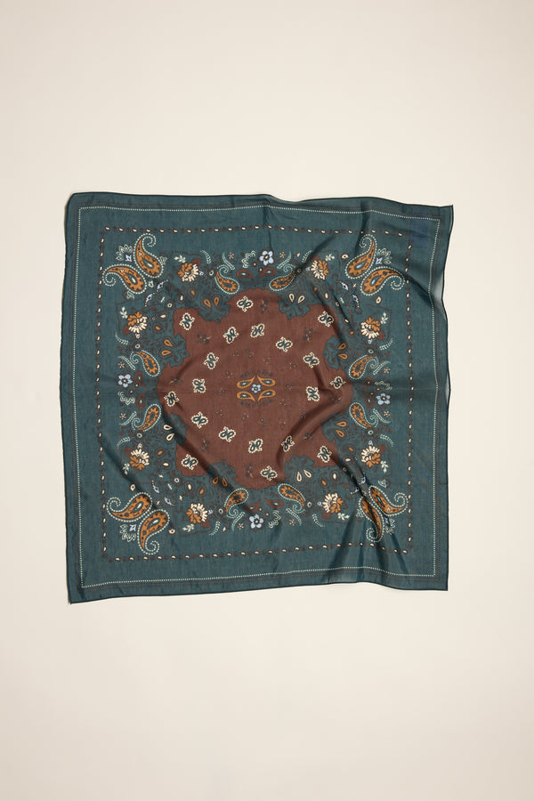 Hazel Paisley Scarf