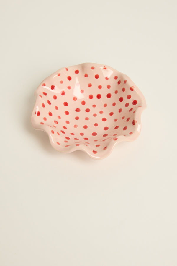 Magnolia Lane Ruffle Ring Bowl
