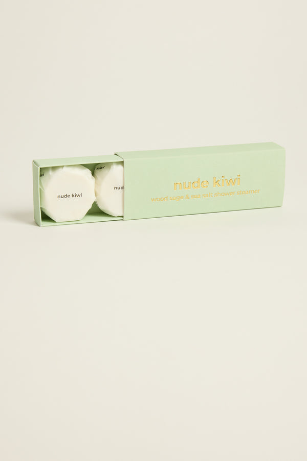 Nude Kiwi Shower Steamers
