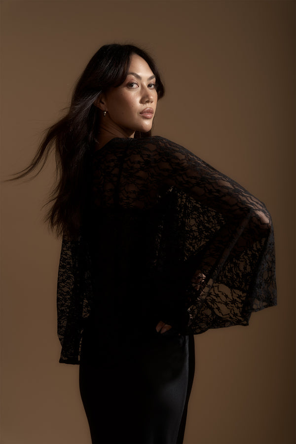 Bianca Lace Detail Top