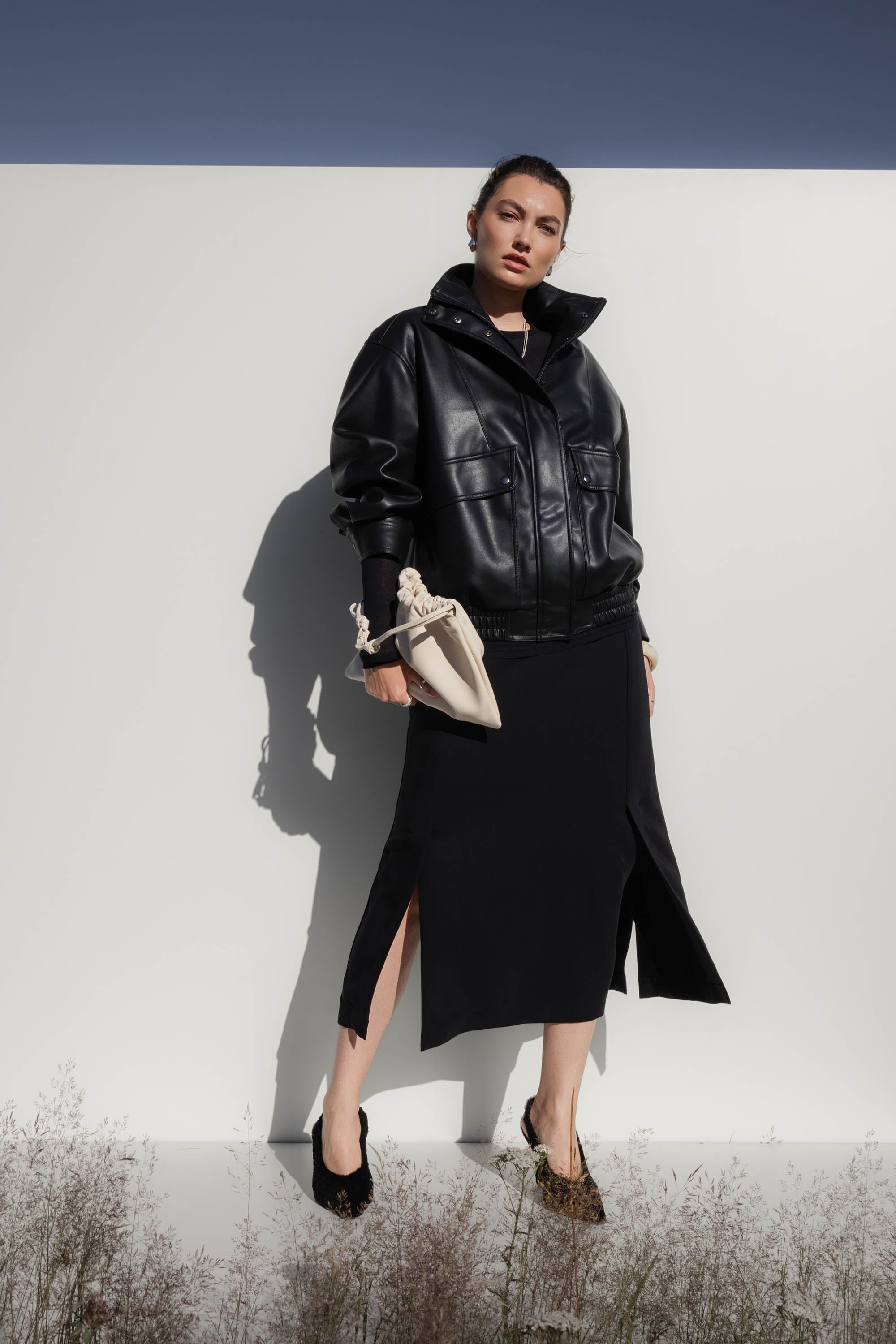 Shop The Go-To Bomber Jacket (Black) | Max
