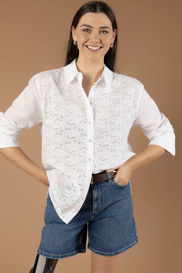 The Broderie Shirt