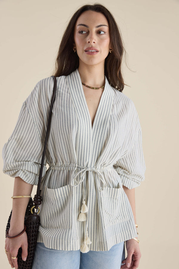 Elementary Tie Waist Jacket