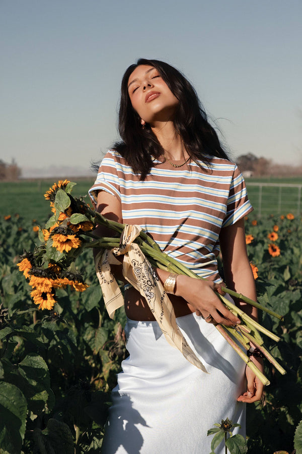 Charmaine Organic/Pima Cotton Tee