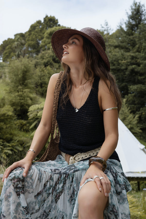 Lana Chunky Knit Tank