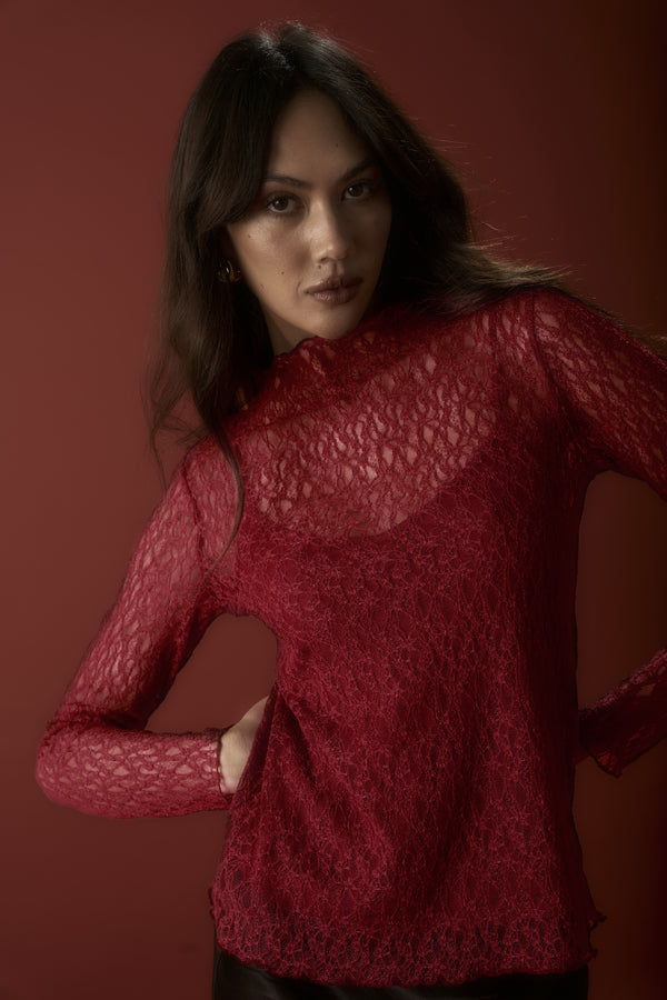 Maura Lace Top