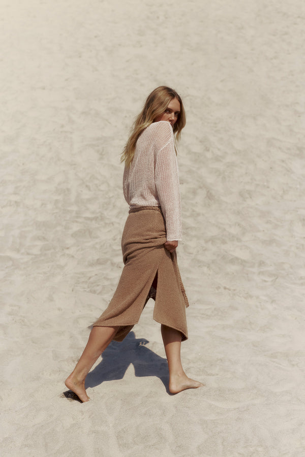 Shelly Beach Knitted Skirt