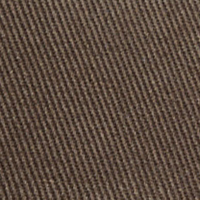 Close-up of NZ brown fabric with a diagonal striped, twill weave pattern.