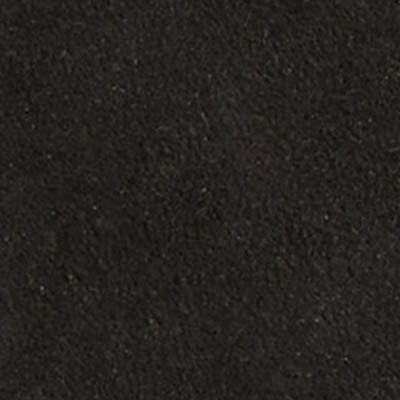 Close-up of a textured dark brown or black NZ suede or fabric surface.